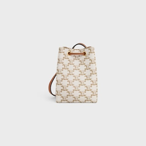 Micro Sailor In Triomphe Canvas And Calfskin