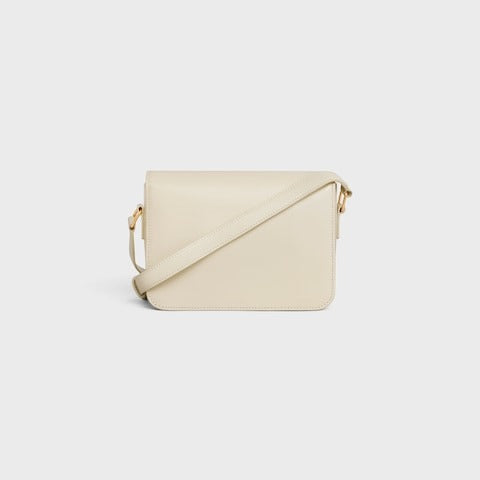 Teen Triomphe Bag In Shiny Calfskin