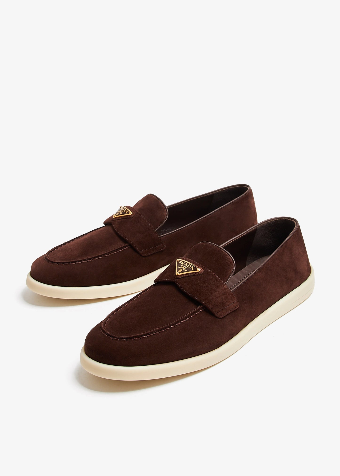 Brown - Lake Blue Suede loafers