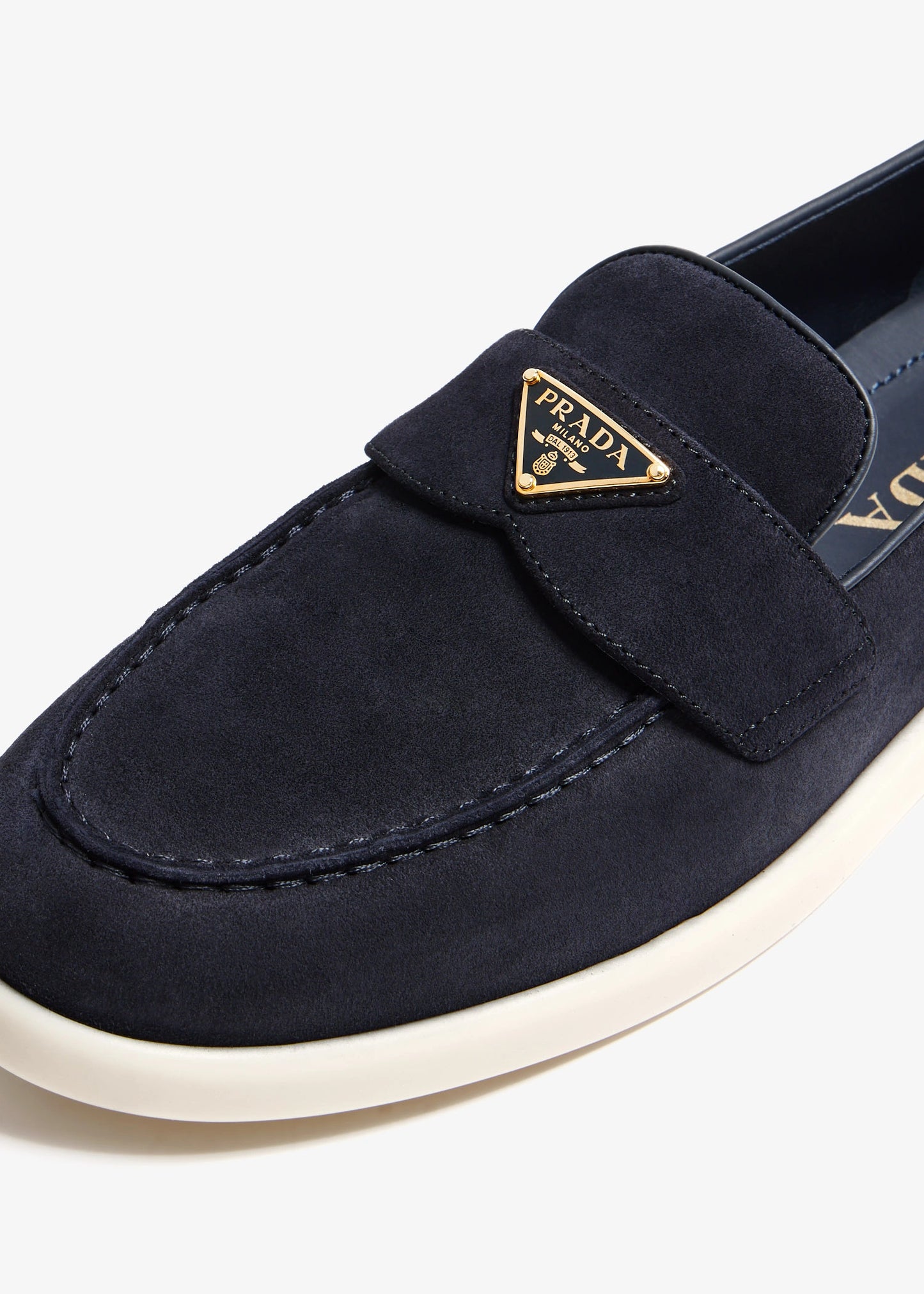 PRADA Suede Loafers