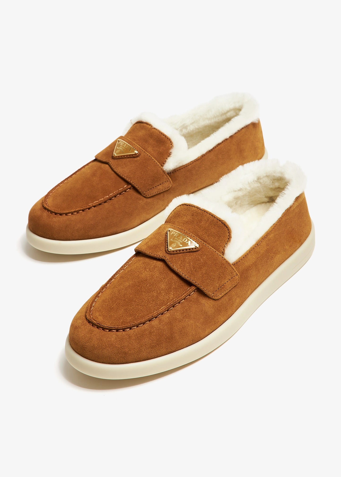 Brown - Lake Blue Suede loafers