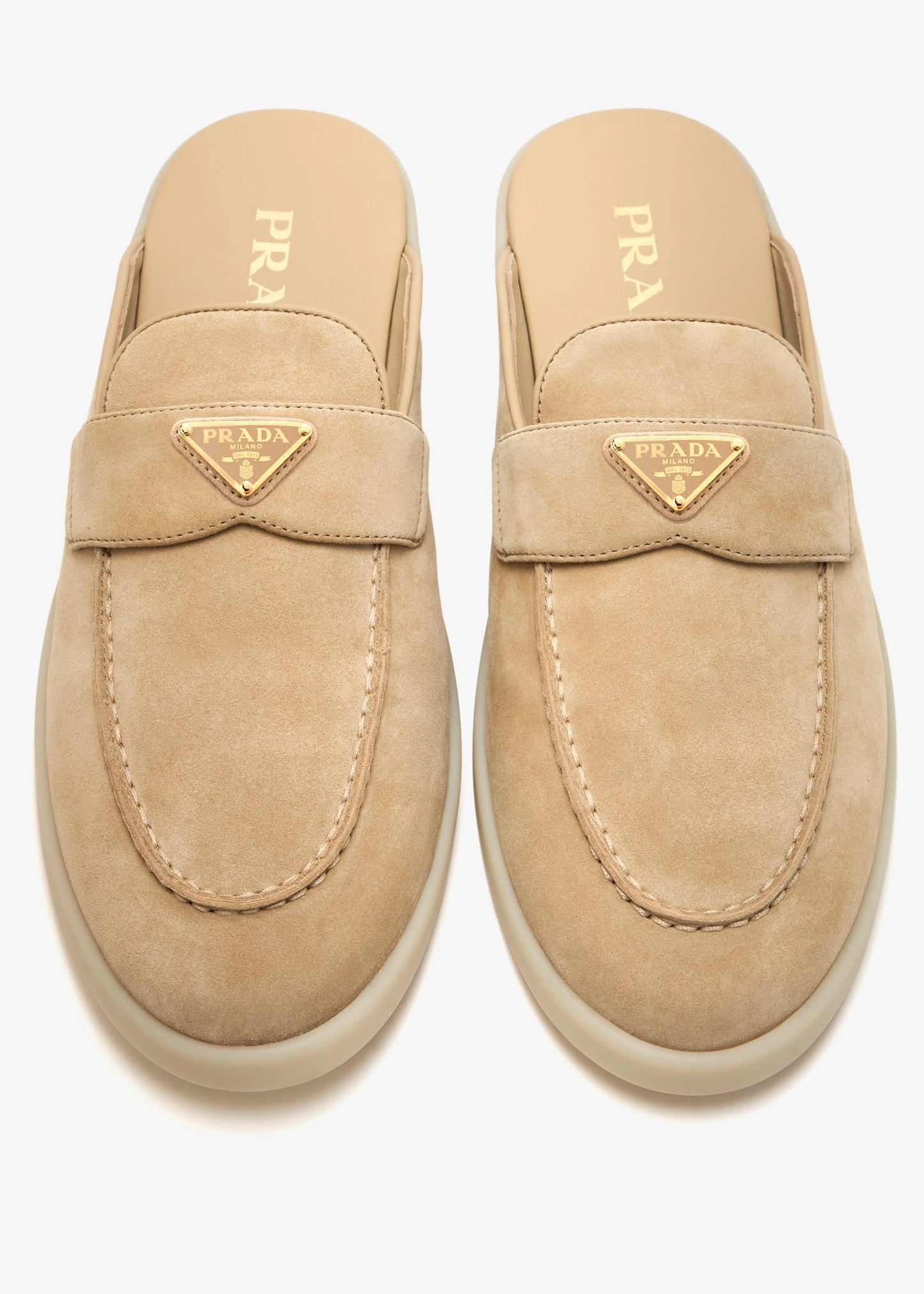 Suede mules