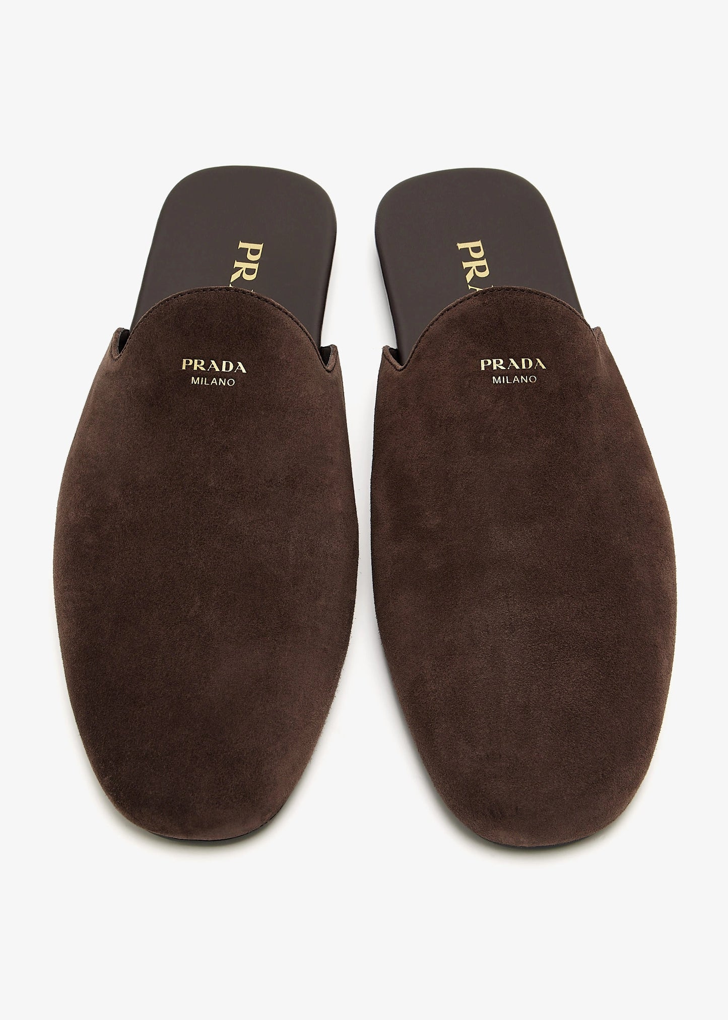 Suede mules
