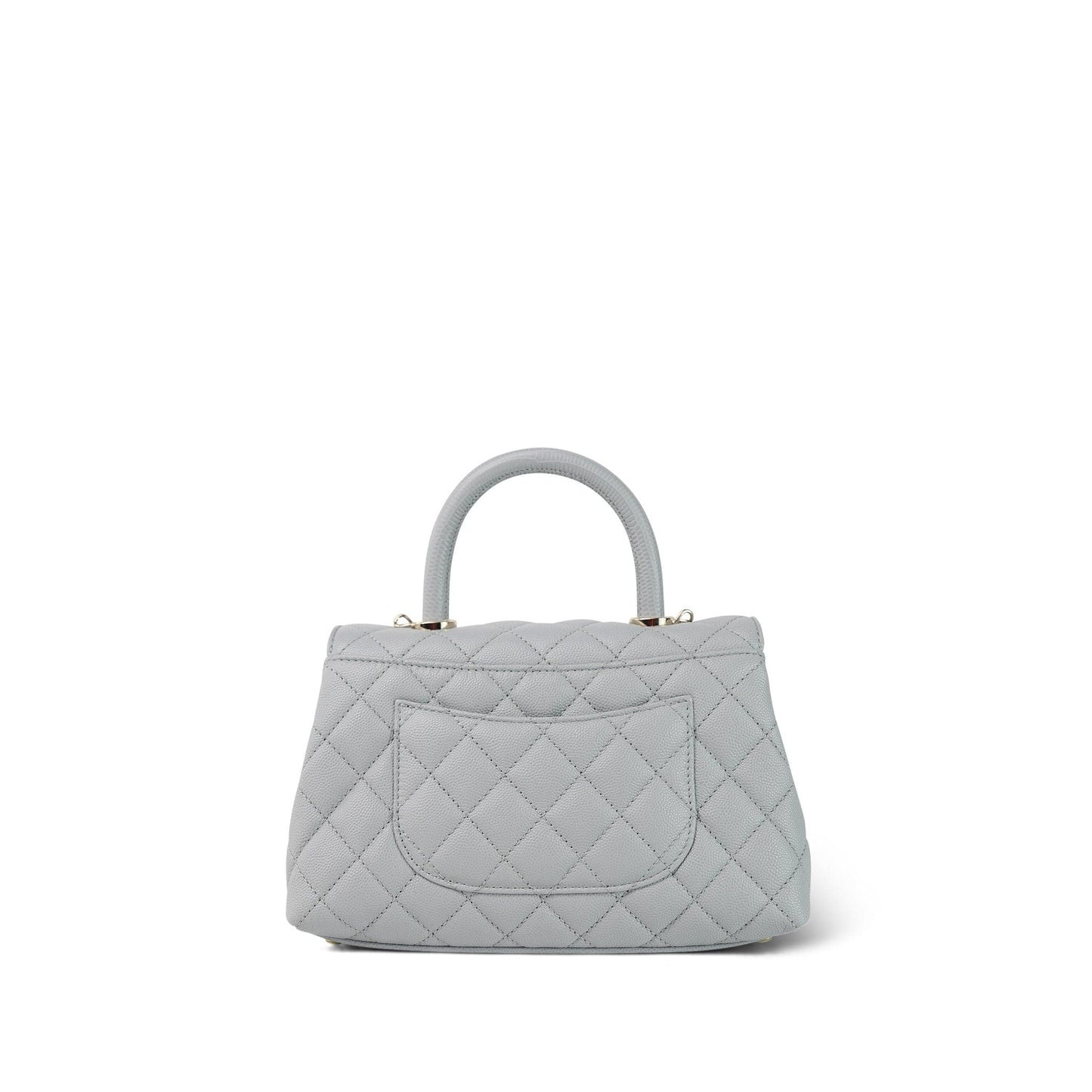 Chanel Caviar Quilted Coco Handle Small LGHW