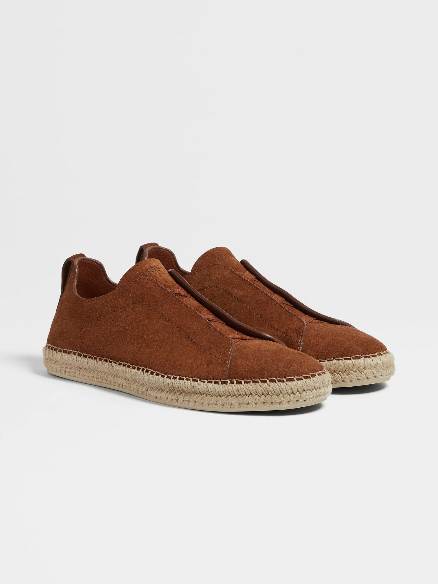ZEGNA Foliage Suede Triple Stitch™ Espadrilles