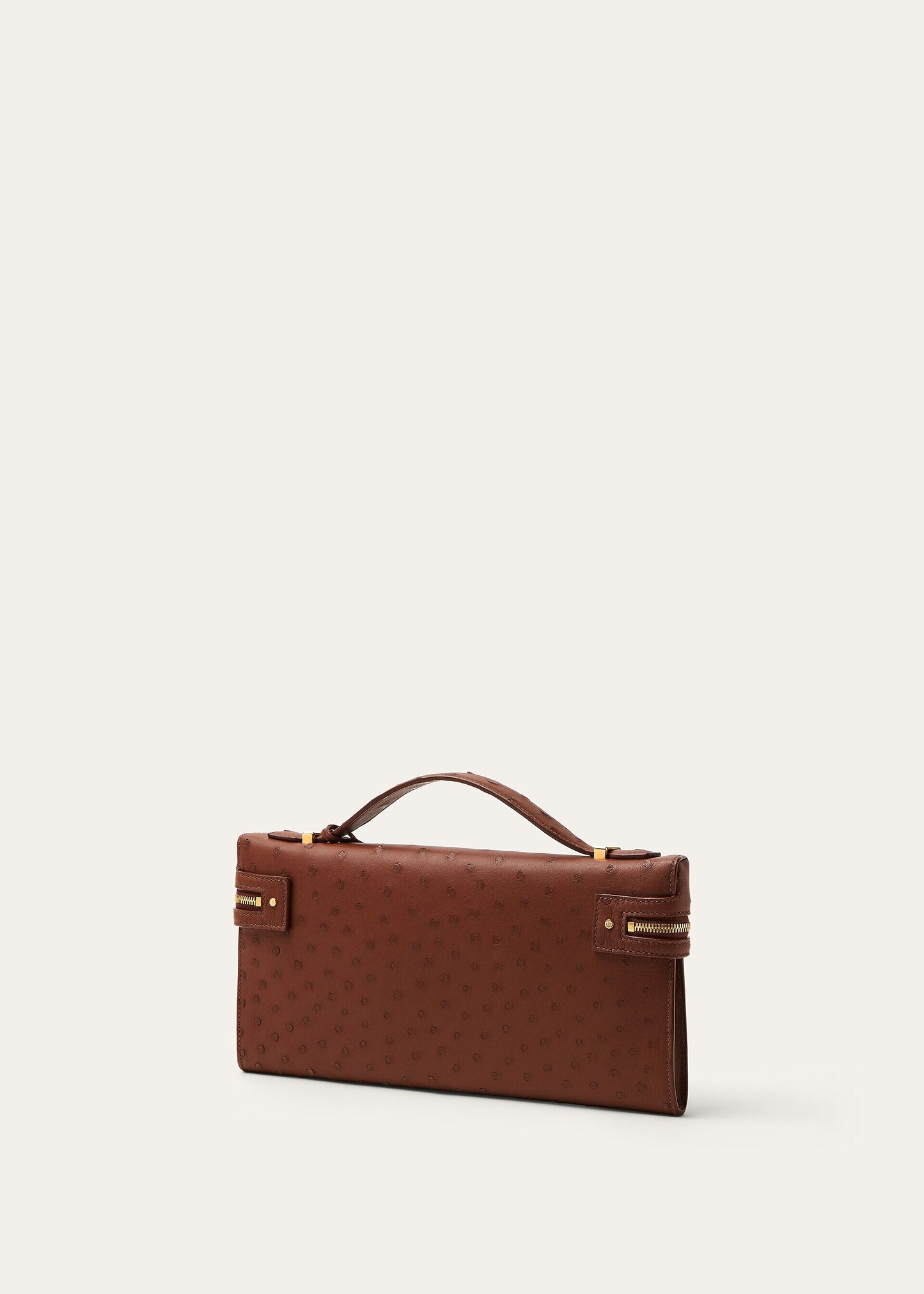 Extra Clutch L29 Ostrich Leather