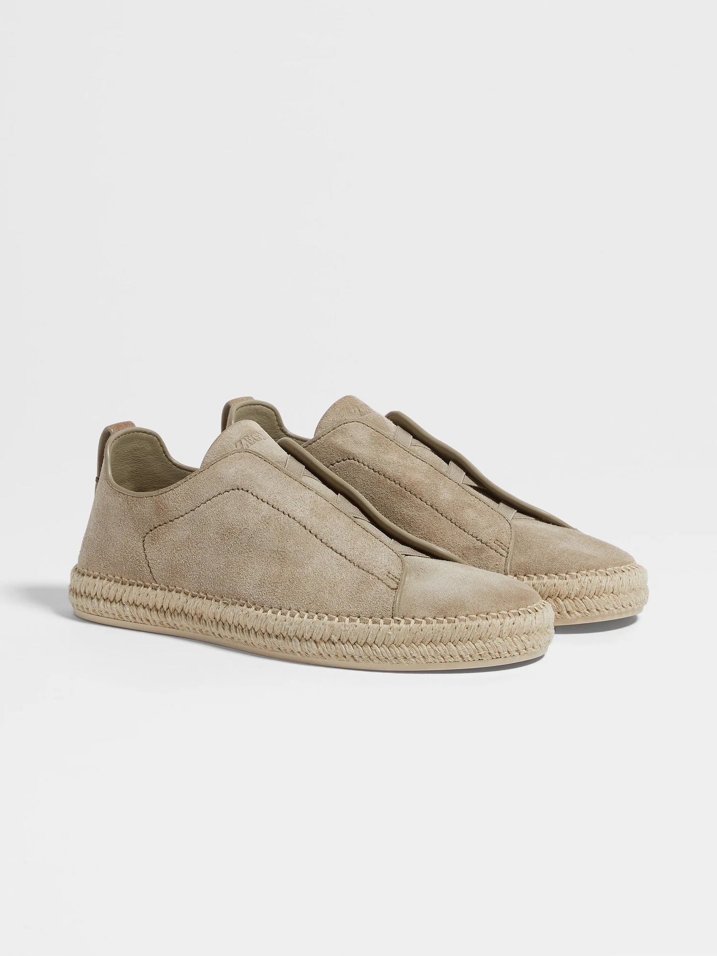 ZEGNA Foliage Suede Triple Stitch™ Espadrilles