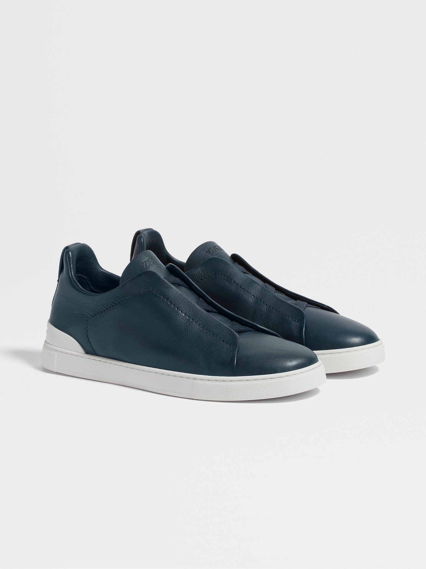 ZEGNA Light Blue Triple Stitch™ SECONDSKIN Sneakers