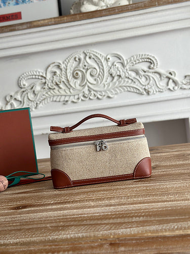 Textured Clutch with Zip Closure