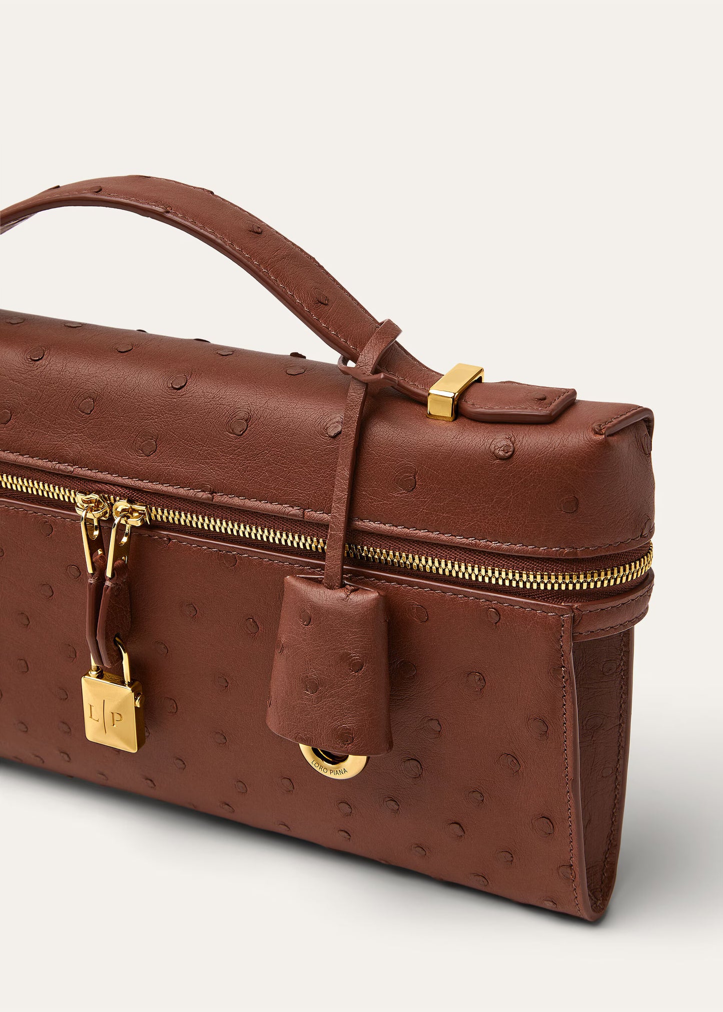 Extra Clutch L29 Ostrich Leather