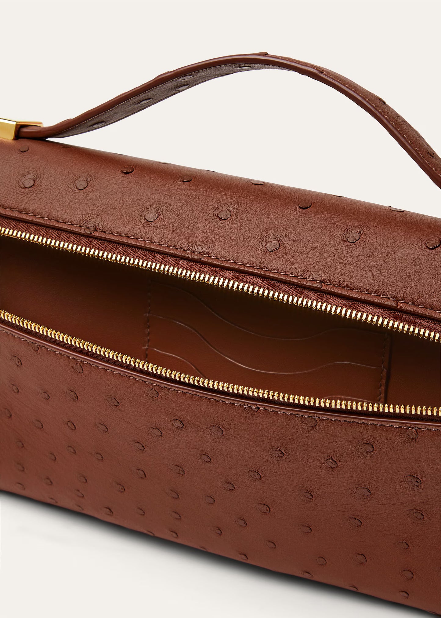 Extra Clutch L29 Ostrich Leather