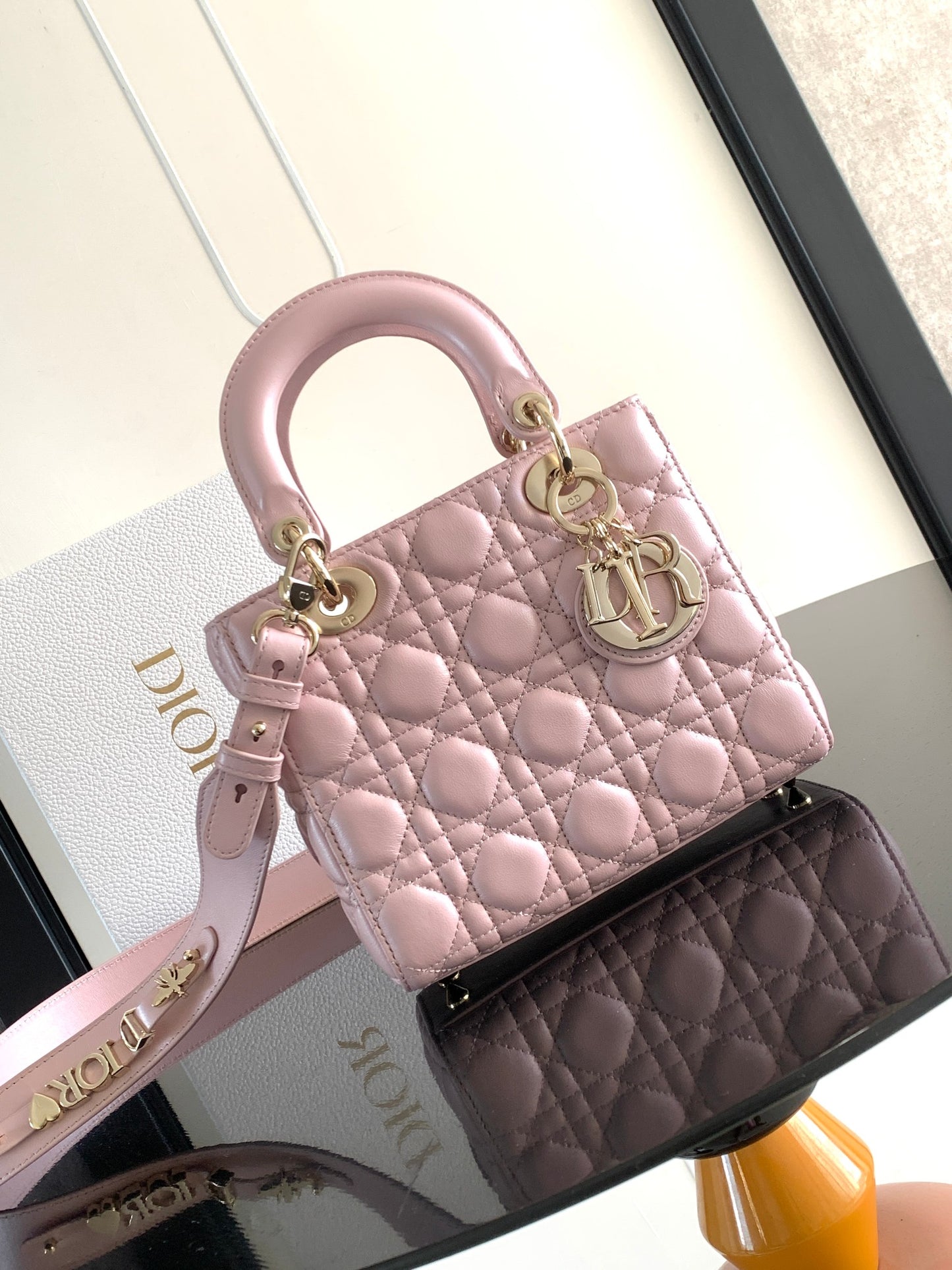 Classic Quilted Top Handle Bag