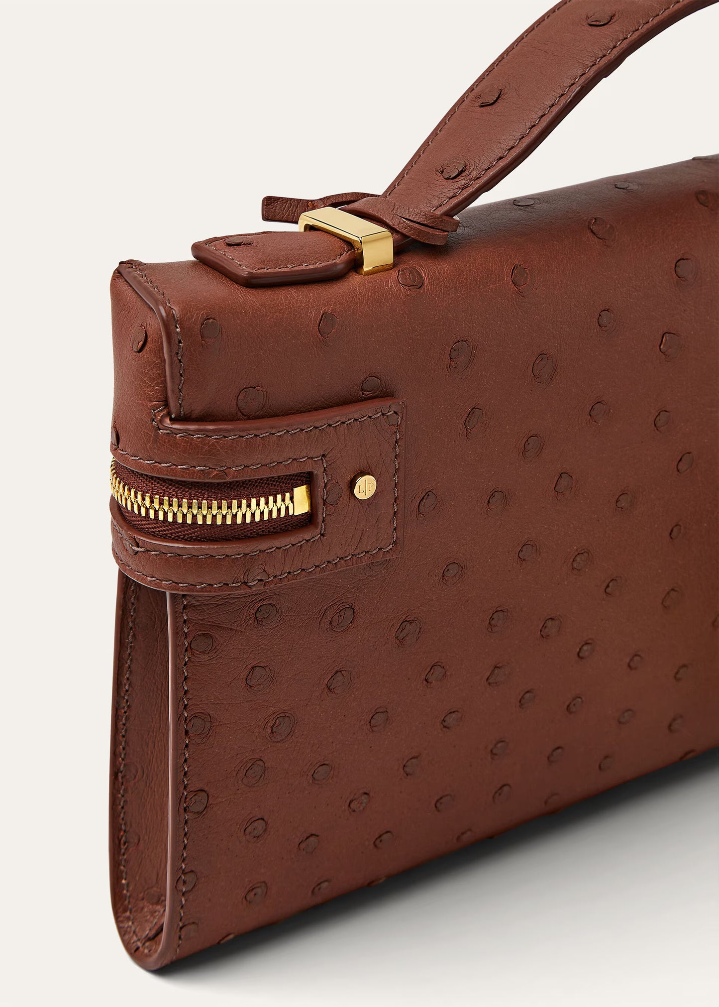 Extra Clutch L29 Ostrich Leather
