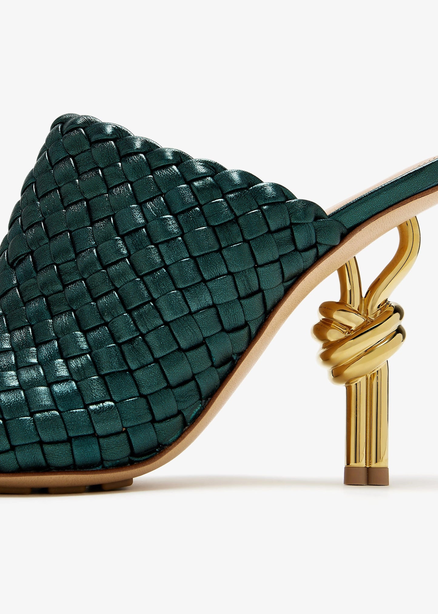BOTTEGA VENETA Knot intrecciato mules