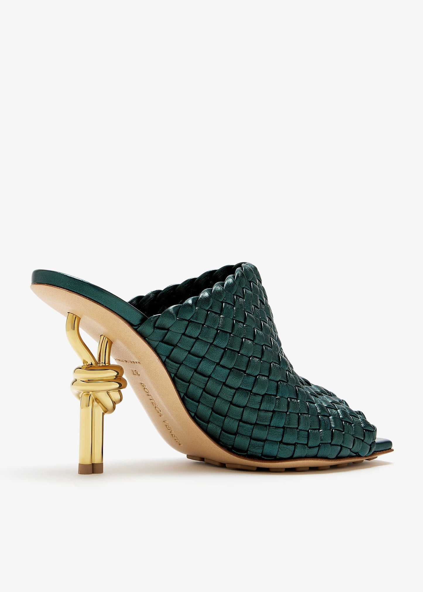 BOTTEGA VENETA Knot intrecciato mules