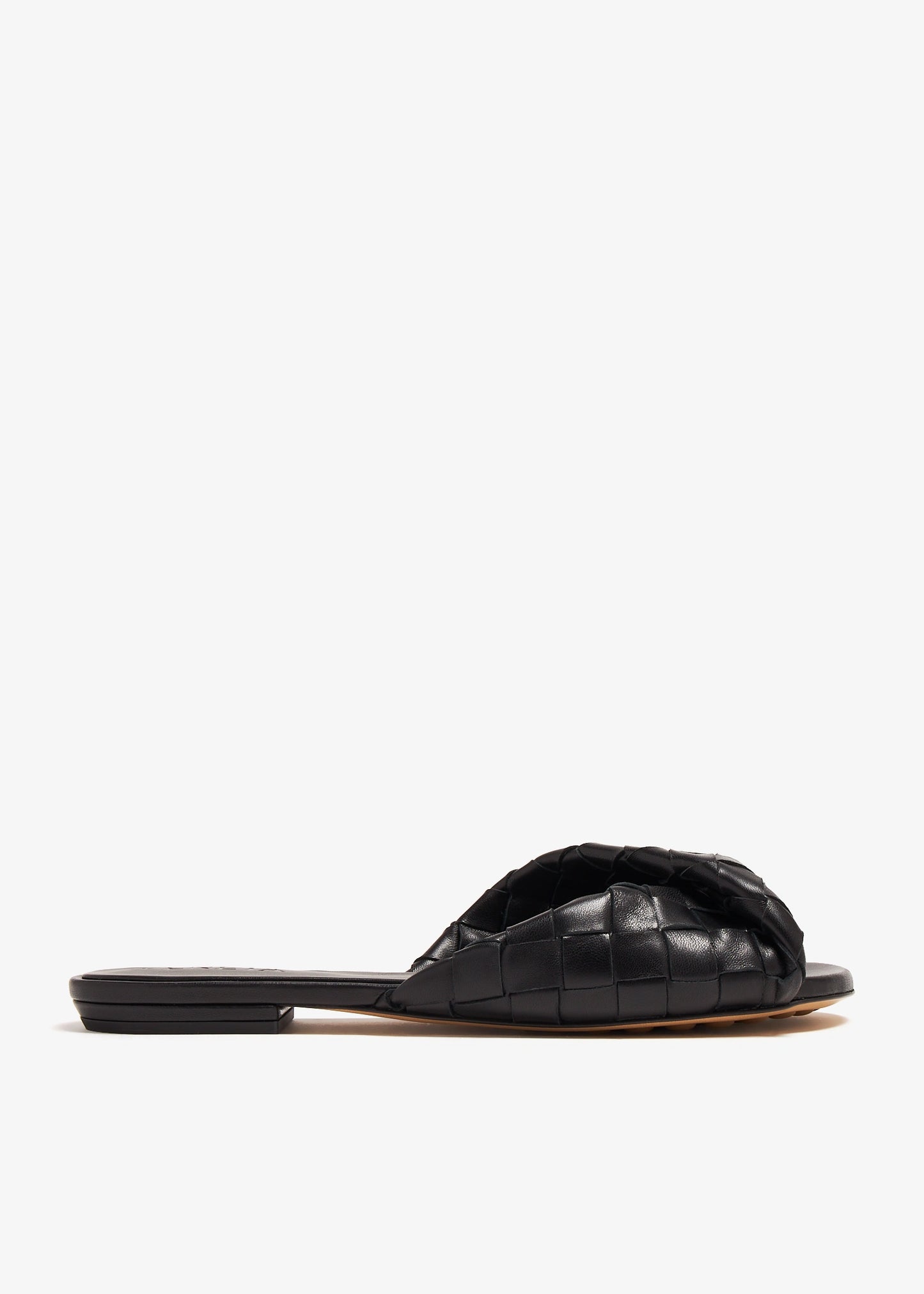 Burgundy - Pink BOTTEGA VENETA Blink flat sandals