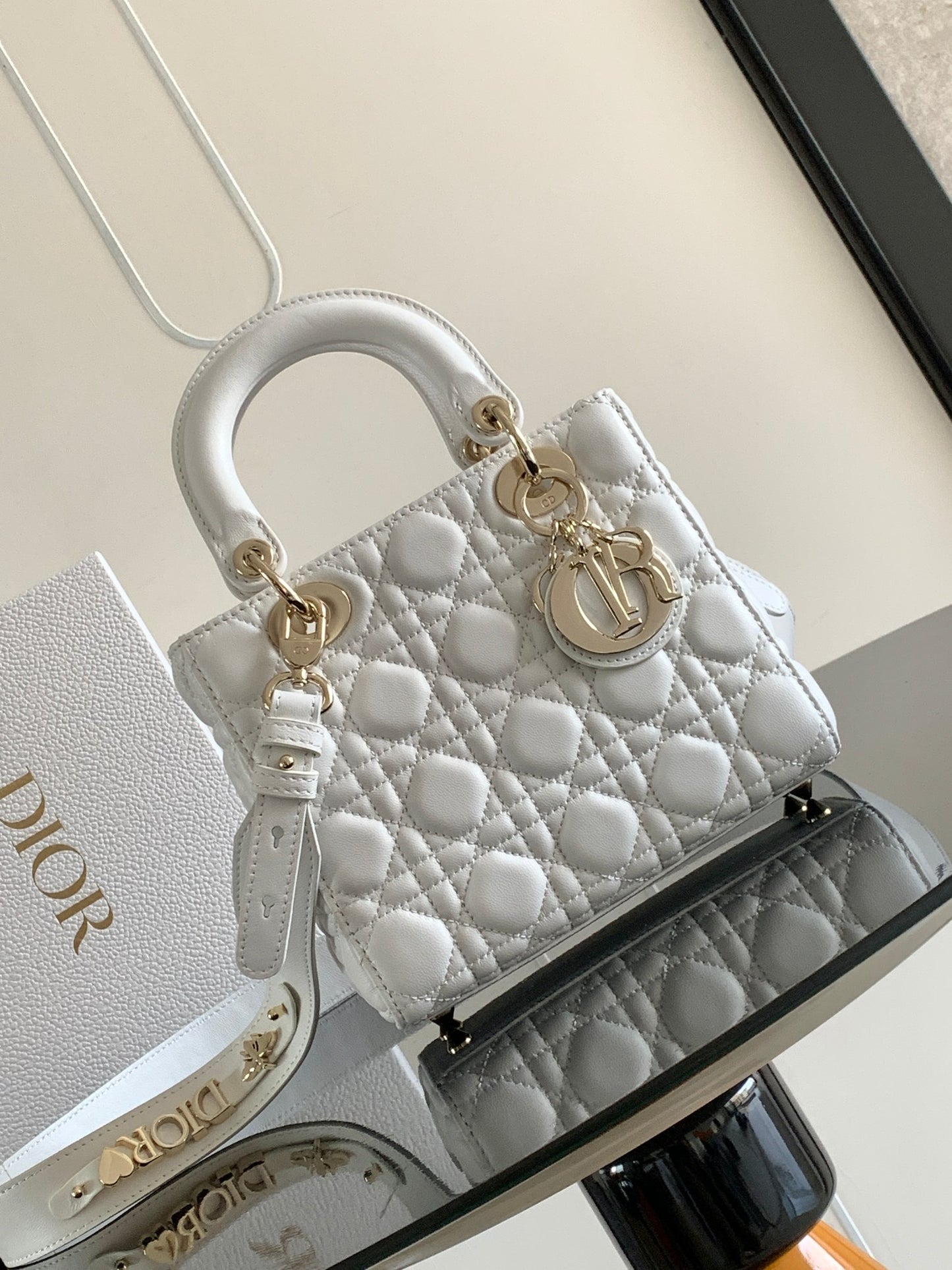 Classic Quilted Top Handle Bag