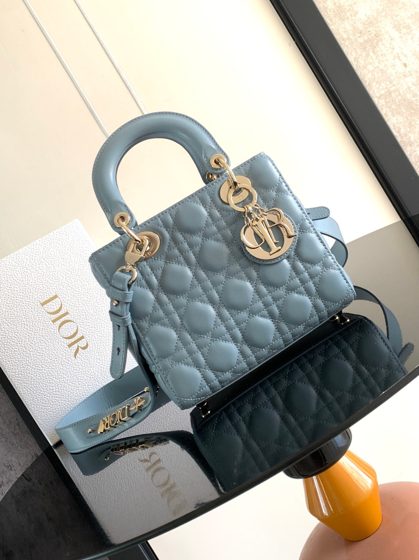 Classic Quilted Top Handle Bag