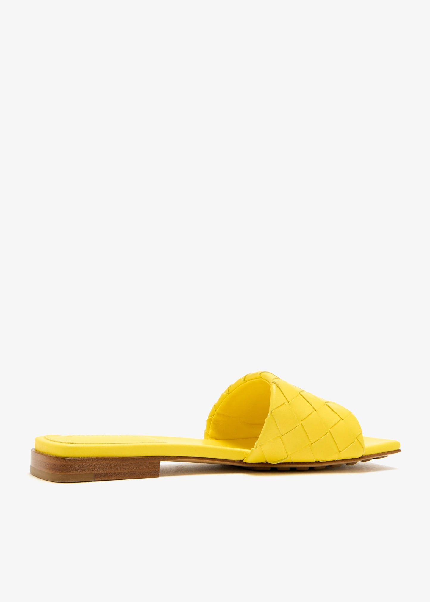 Yellow - Cream BOTTEGA VENETA Parco flat mules