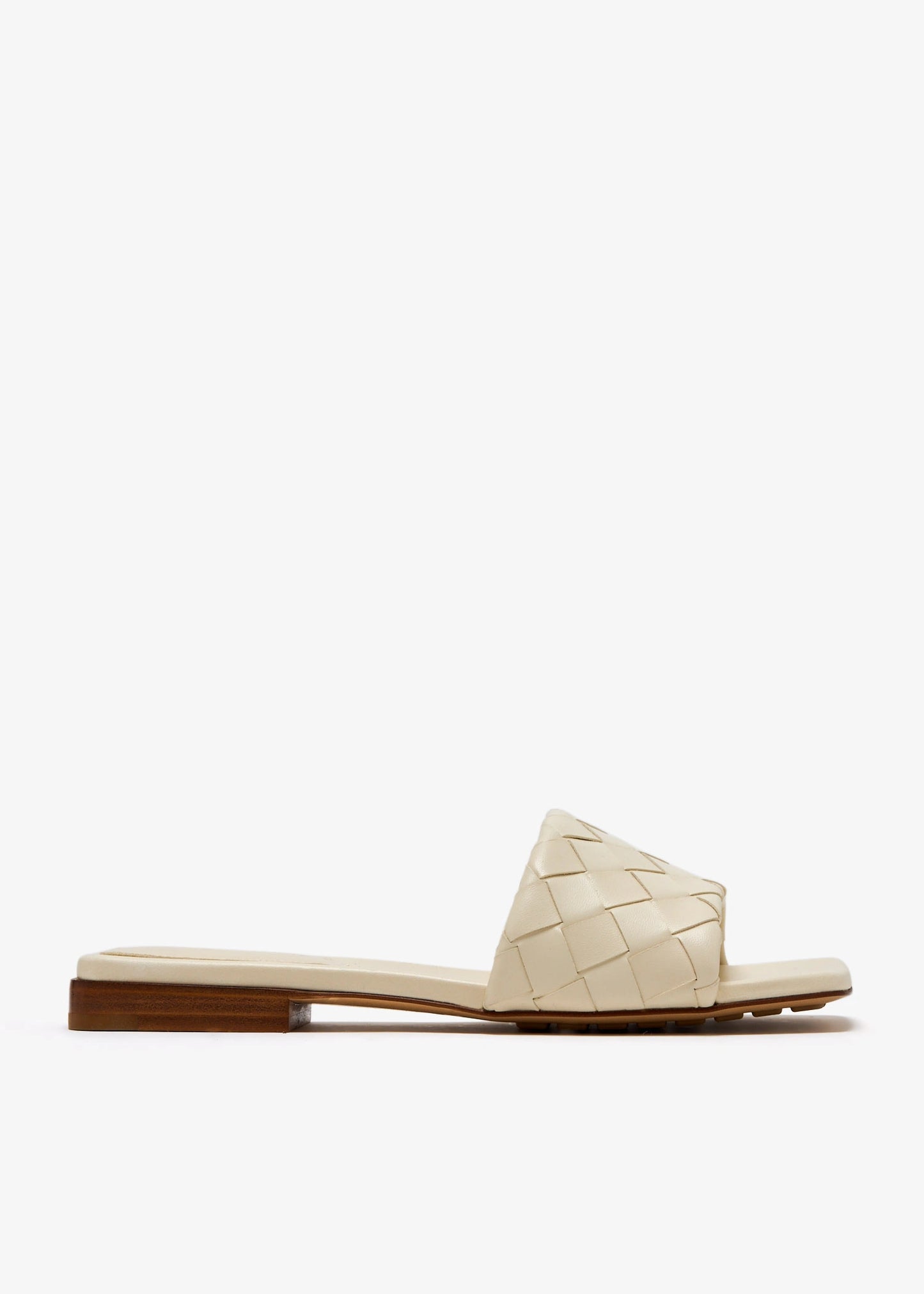 Yellow - Cream BOTTEGA VENETA Parco flat mules