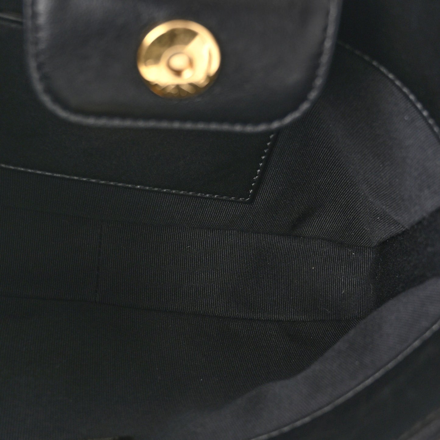 Chanel Lambskin Quilted Small CC Links Hobo Black