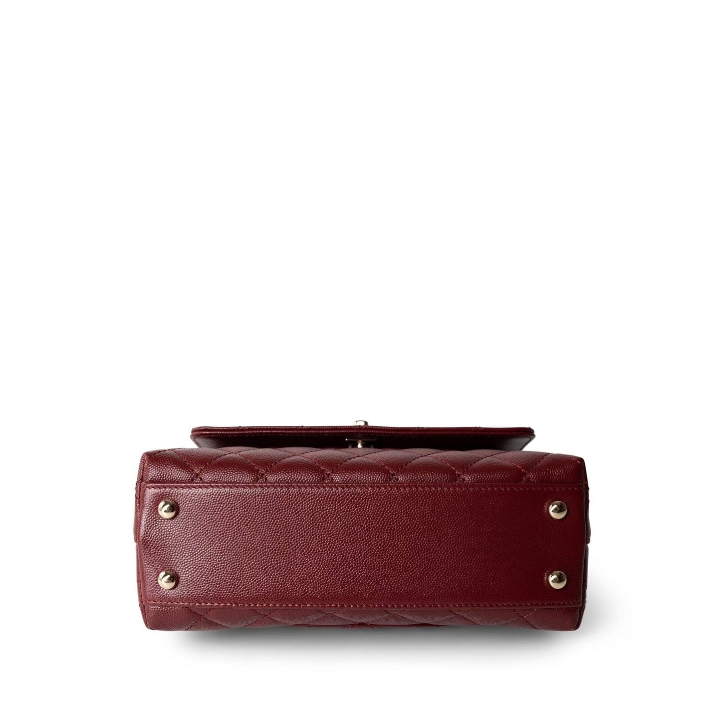 Chanel Caviar Quilted Coco Handle Small LGHW
