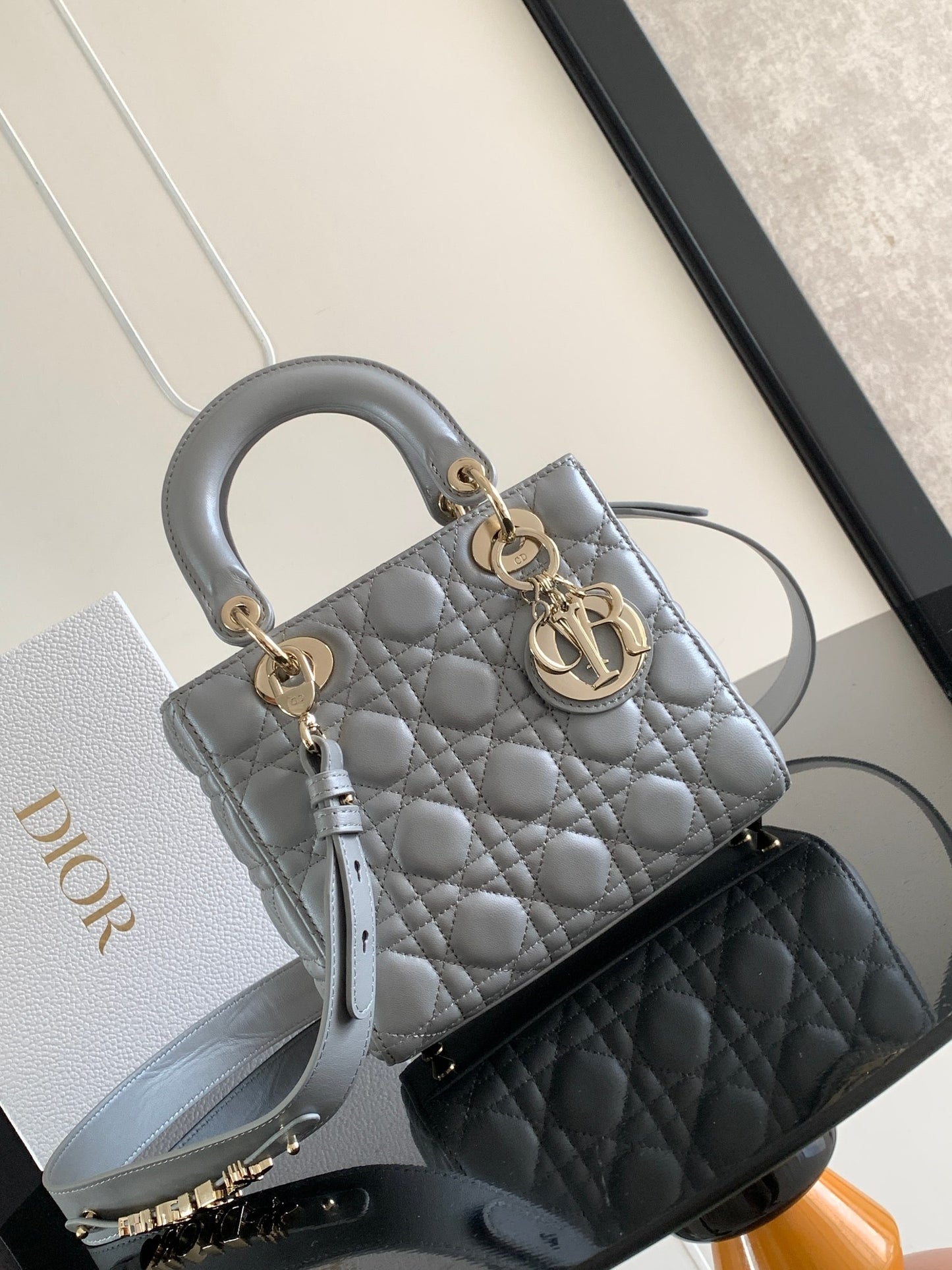 Classic Quilted Top Handle Bag