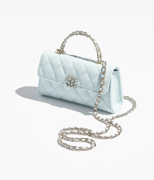 Chanel Phone Holder with Chain