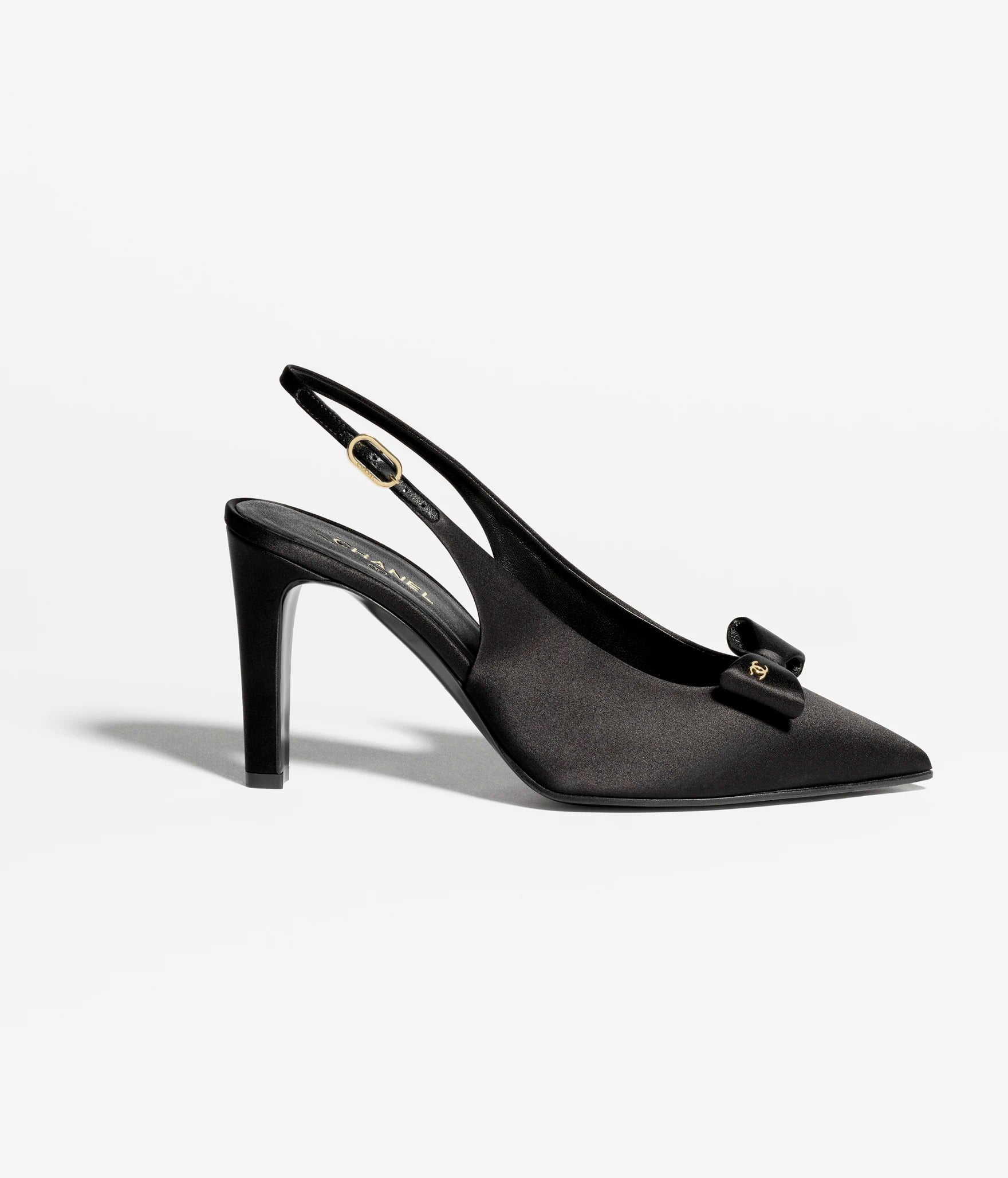 ★athe★ RUBAN Black Lace Ribbon Slingback FEMME LA G63 Slingback Pump in Nero | REVOLVE