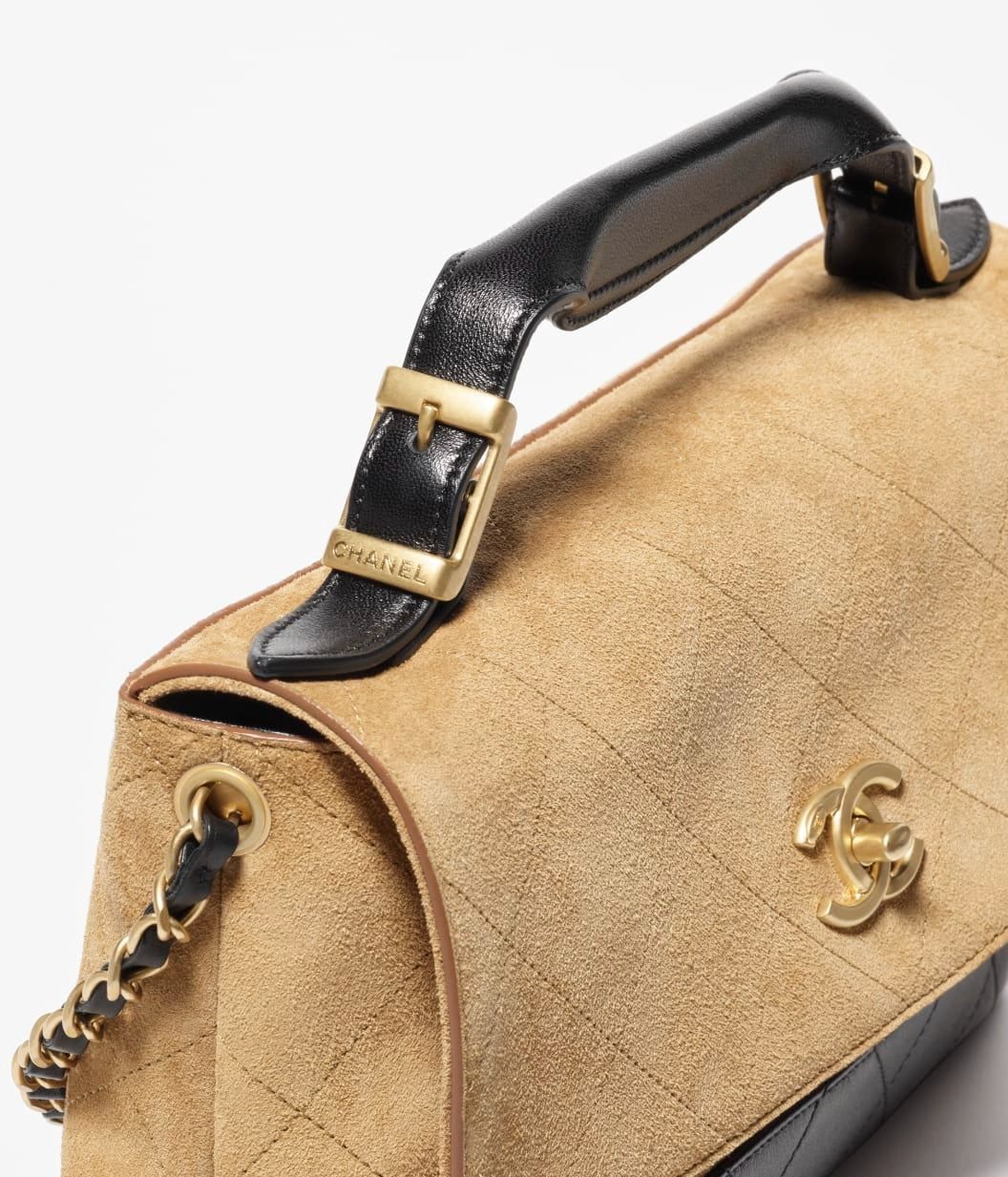 Chanel Large Flap Bag with Top Handle