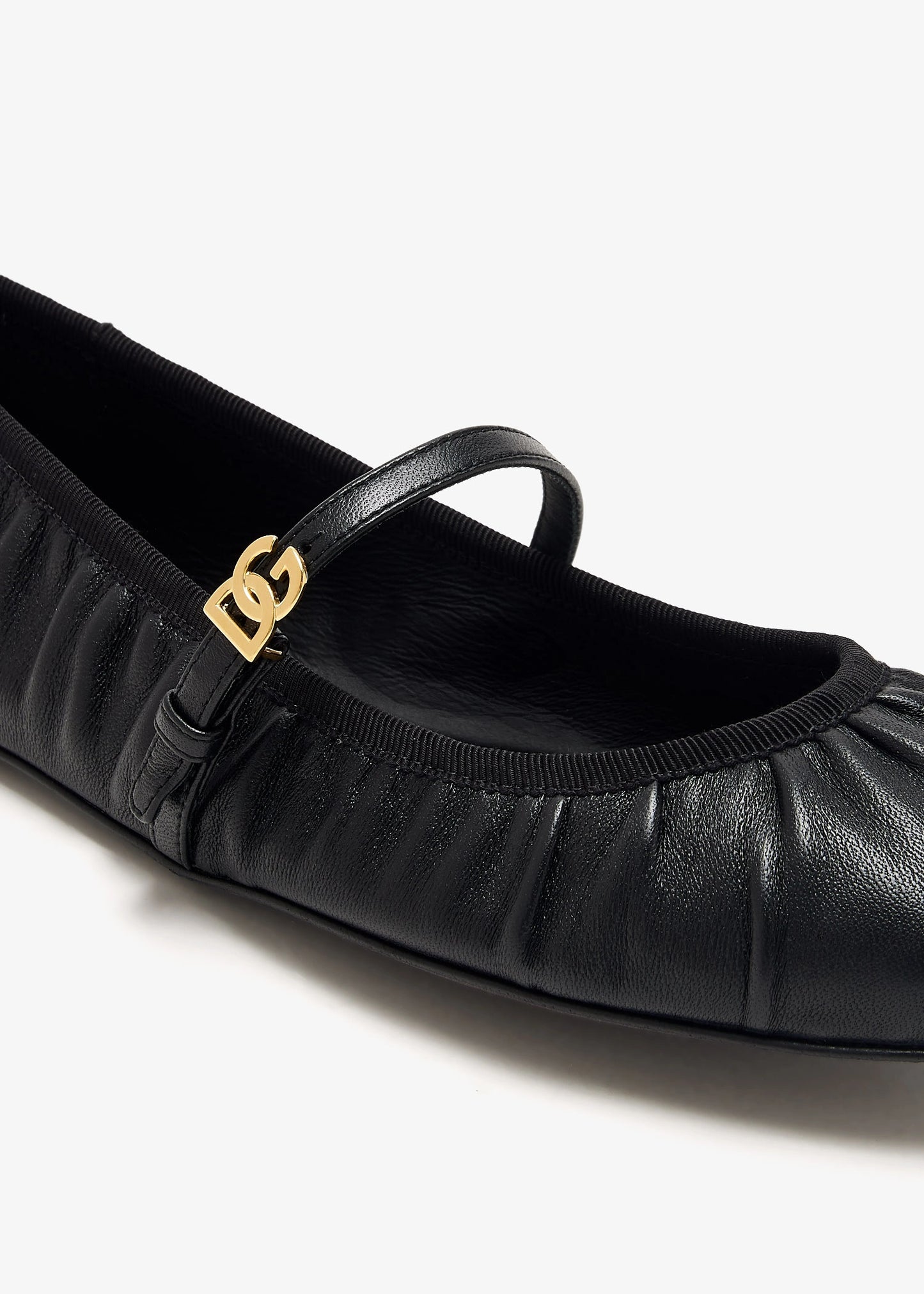 DOLCE & GABBANA Nappa Leather Ballet Flats