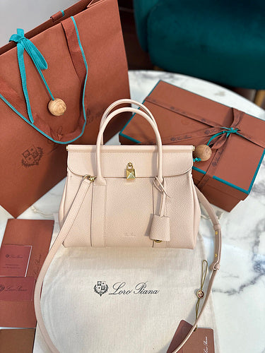 Classic Flap-Top Leather Satchel