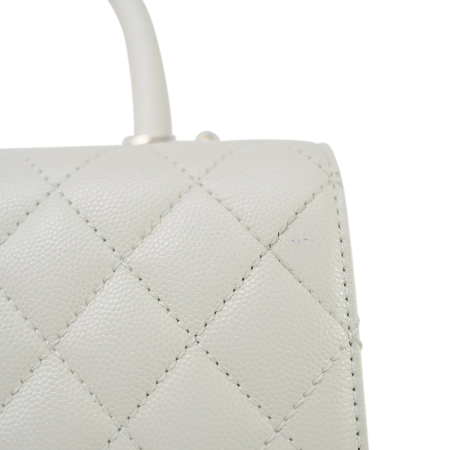 Chanel Caviar Quilted Coco Handle Small LGHW