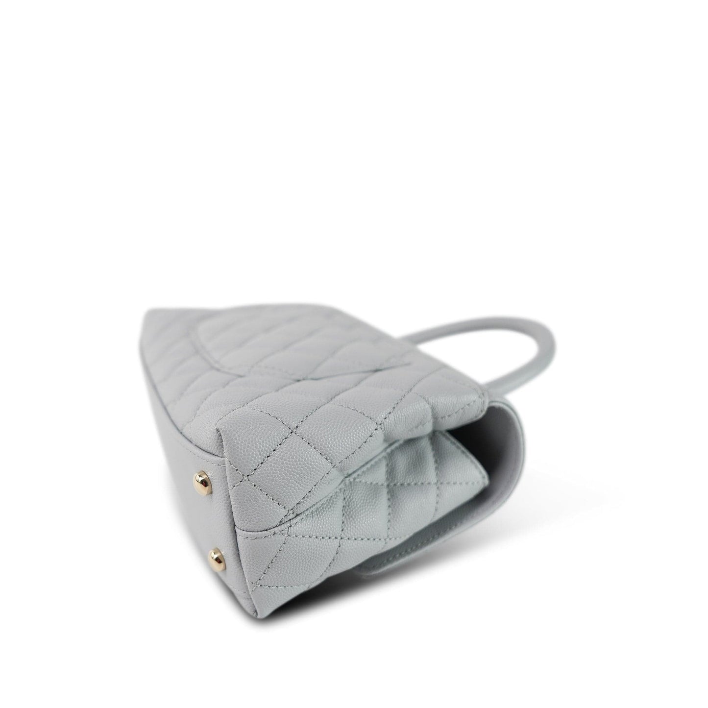 Chanel Caviar Quilted Coco Handle Small LGHW