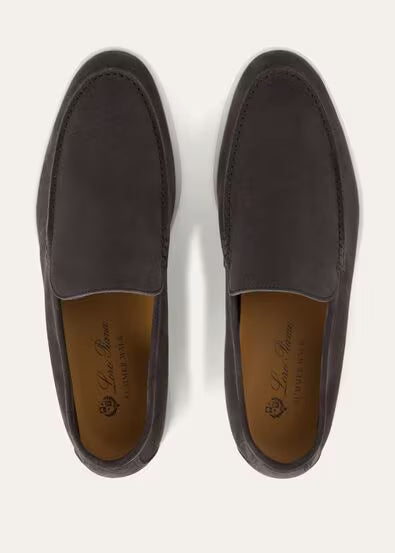 Caviar - Cobalt Ink LORO PIANA Summer Walk Loafer