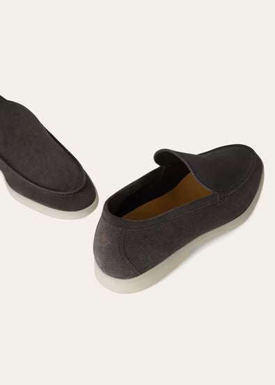 Caviar - Cobalt Ink LORO PIANA Summer Walk Loafer