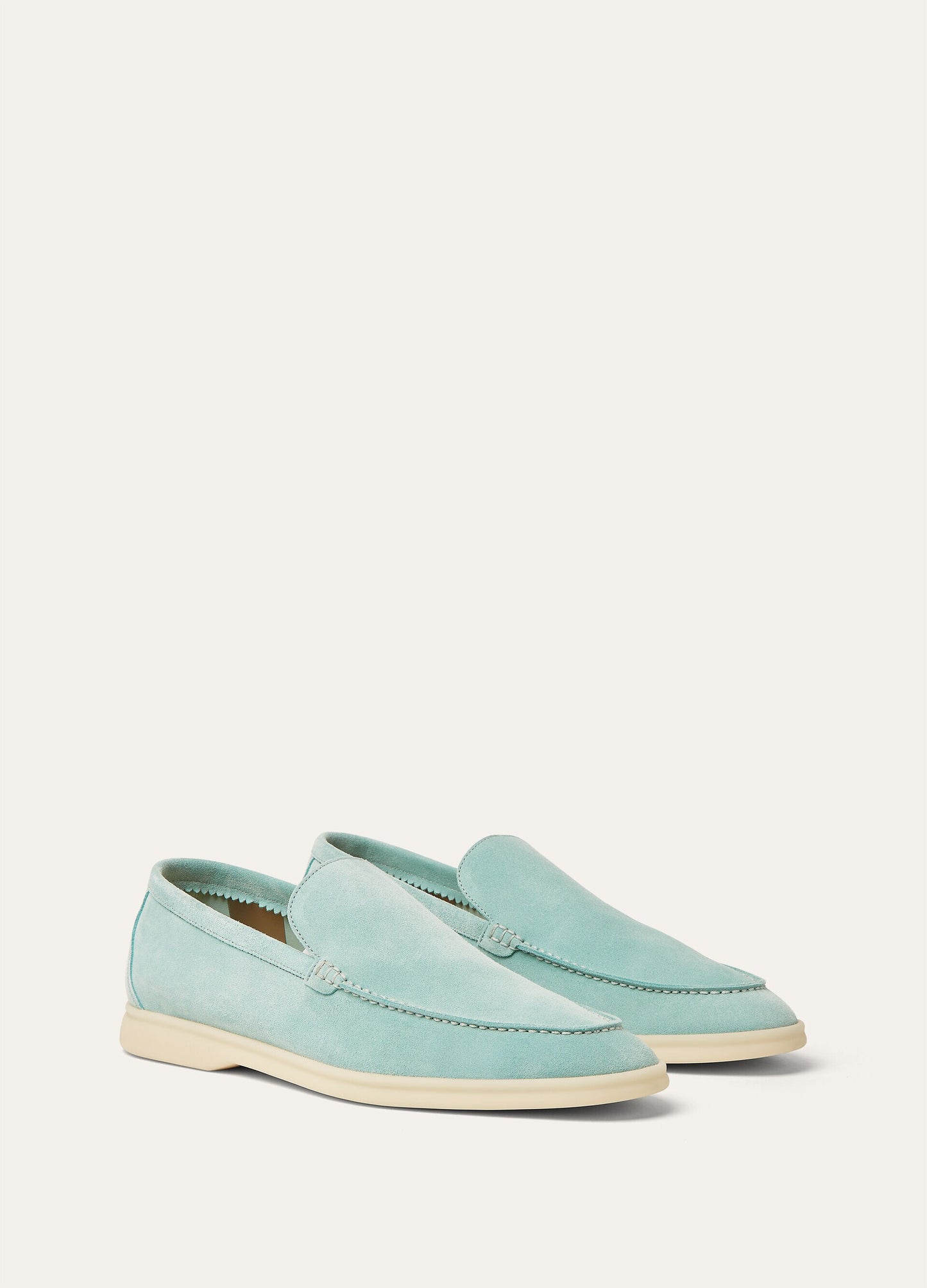 Dark Green - Dijon Mustard Yellow LORO PIANA Summer Walk Loafer