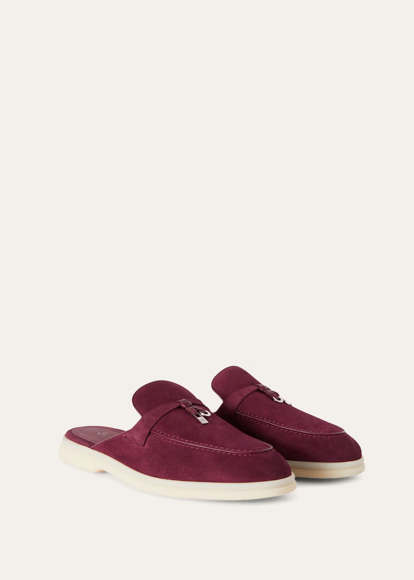 Ribbon Green - Charms Walk Babouche Loafer Suede