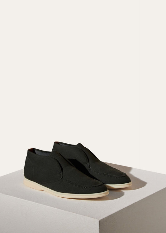 LORO PIANA  Open Knitted Walk Ankle Boot