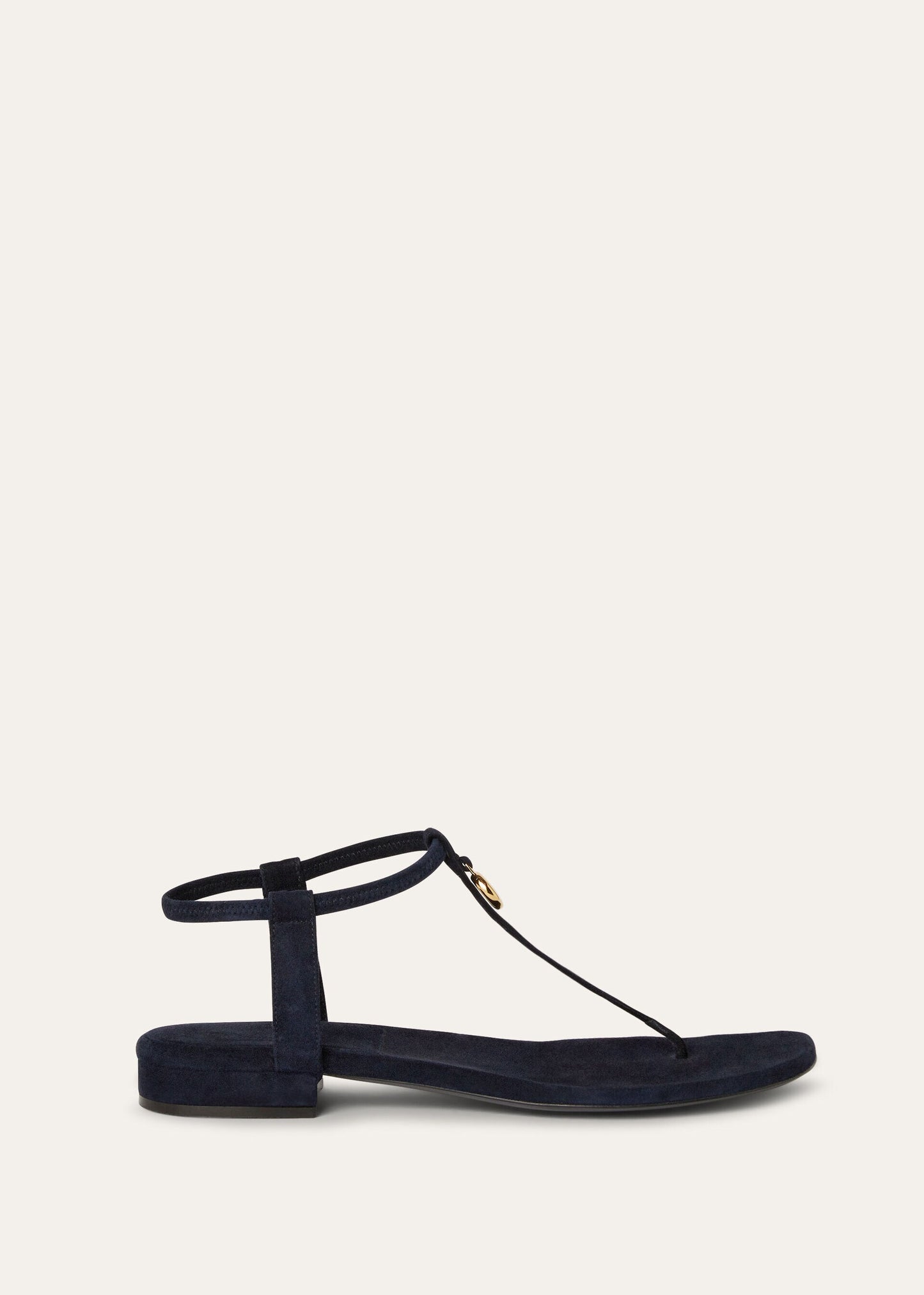 Navy Blue - Kyoto Orange Mindil Sandal Suede