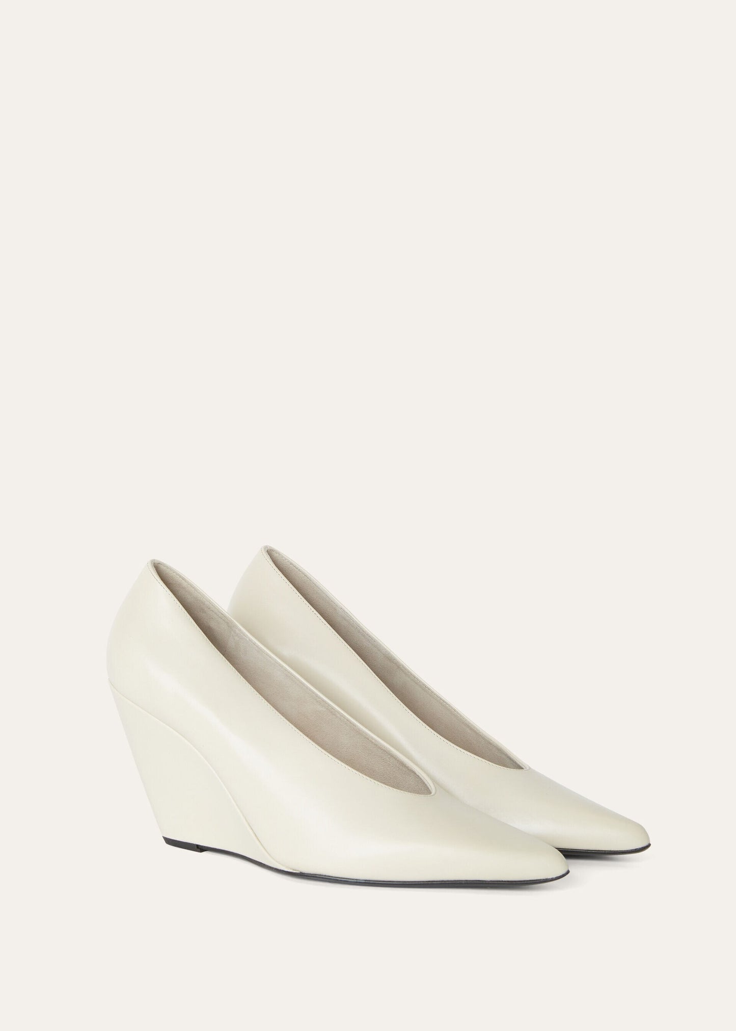 Viola High Wedge Pump Calfskin
