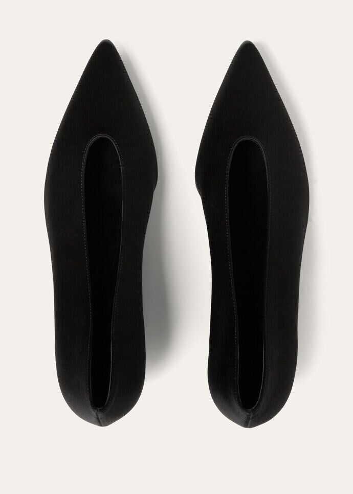 Viola Wedge Pump Viscose, Silk