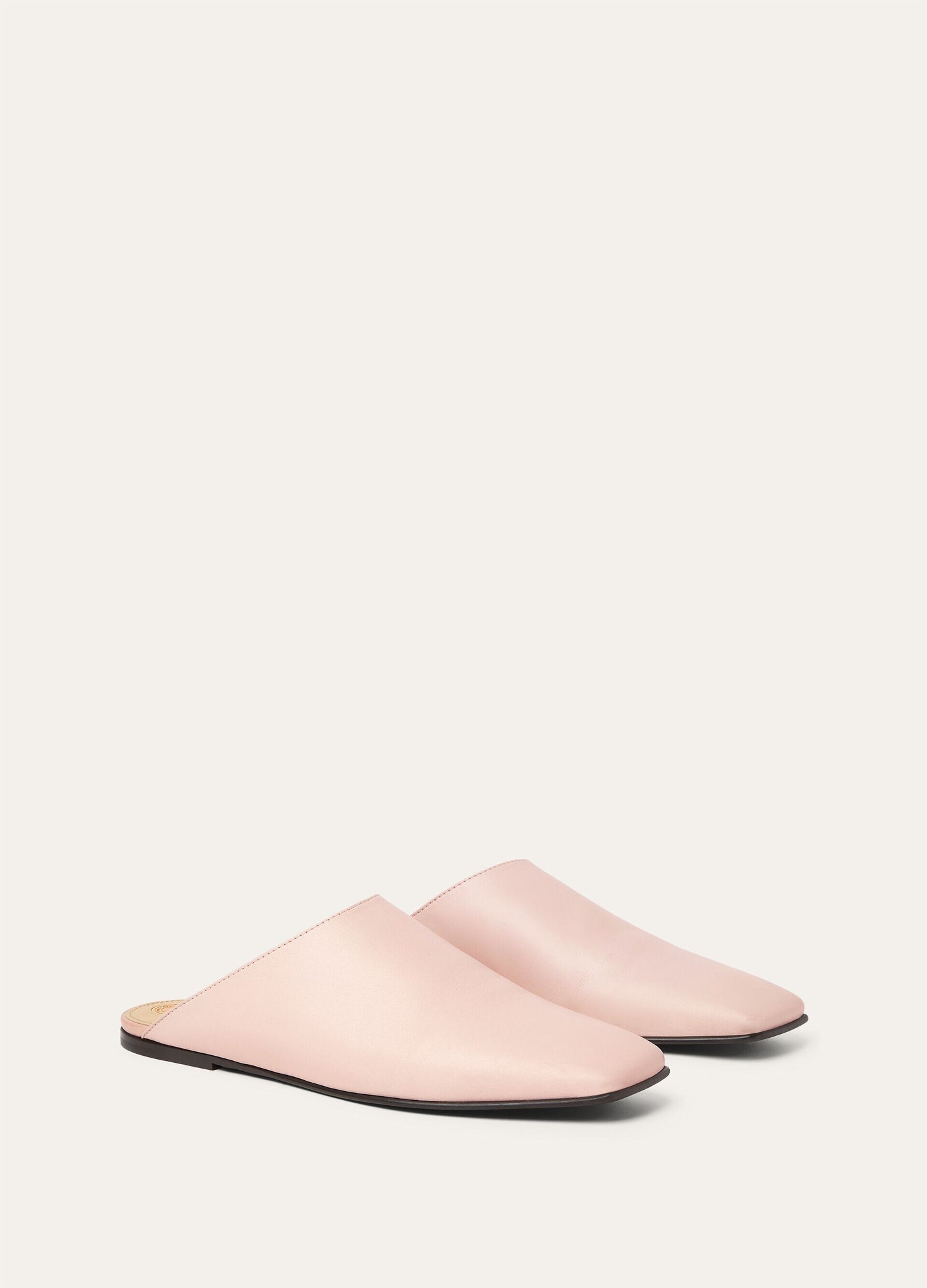 Alba Flat Mule Lambskin