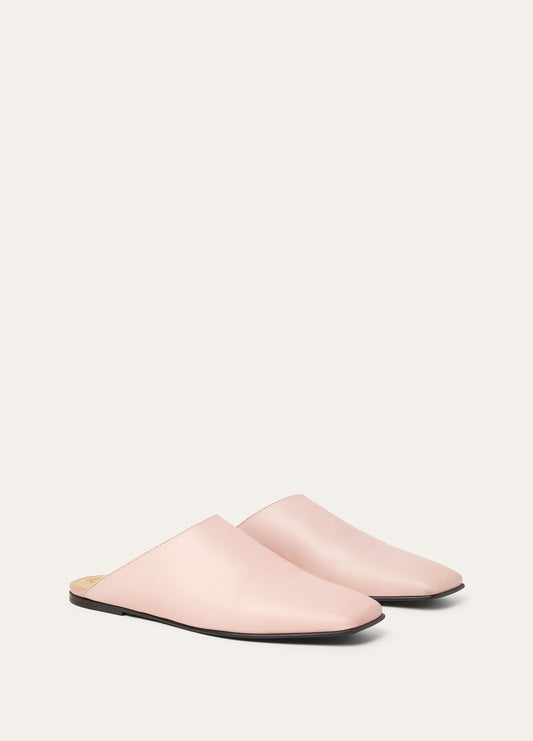 Alba Flat Mule  Lambskin