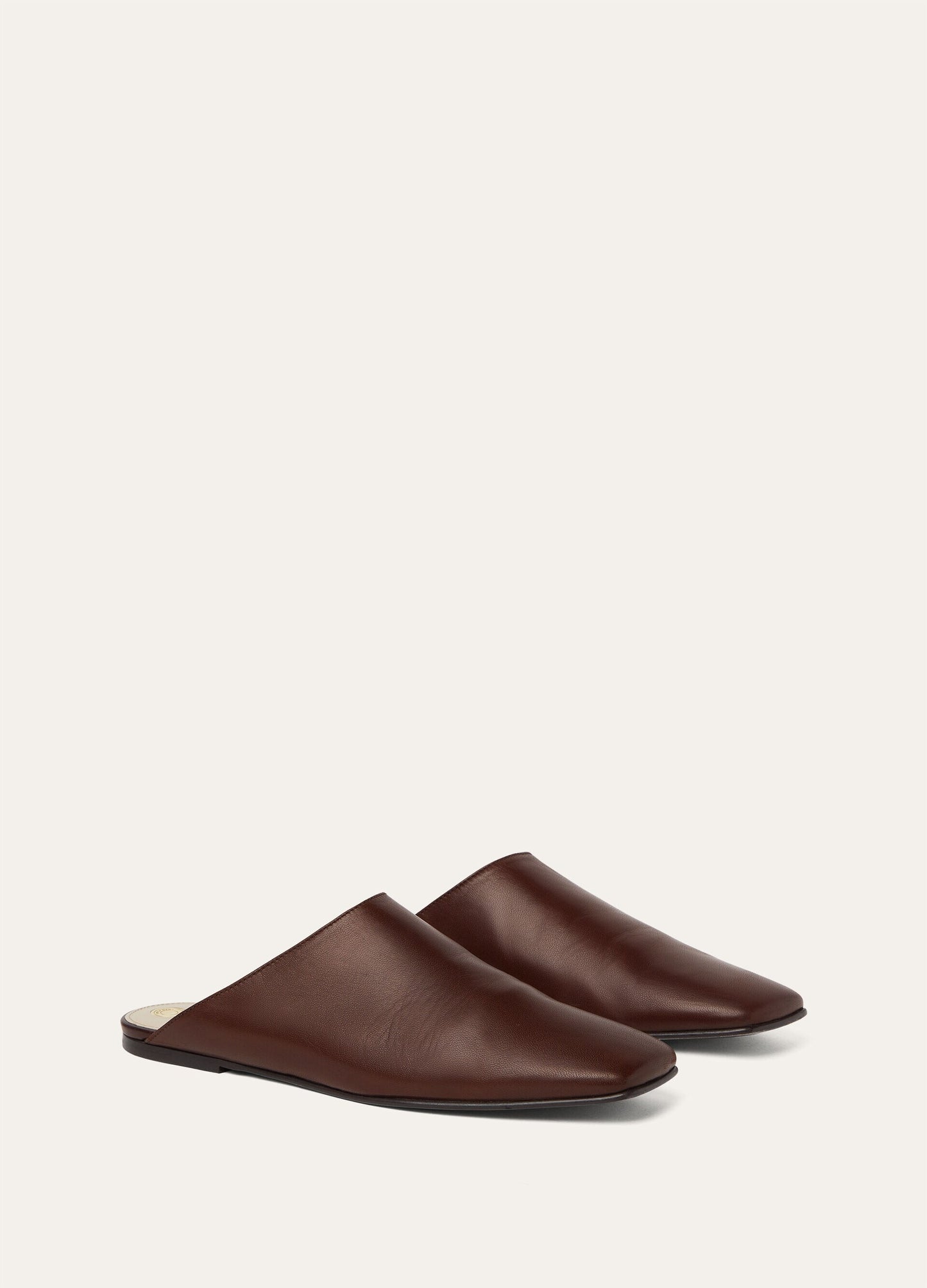 Alba Flat Mule Lambskin