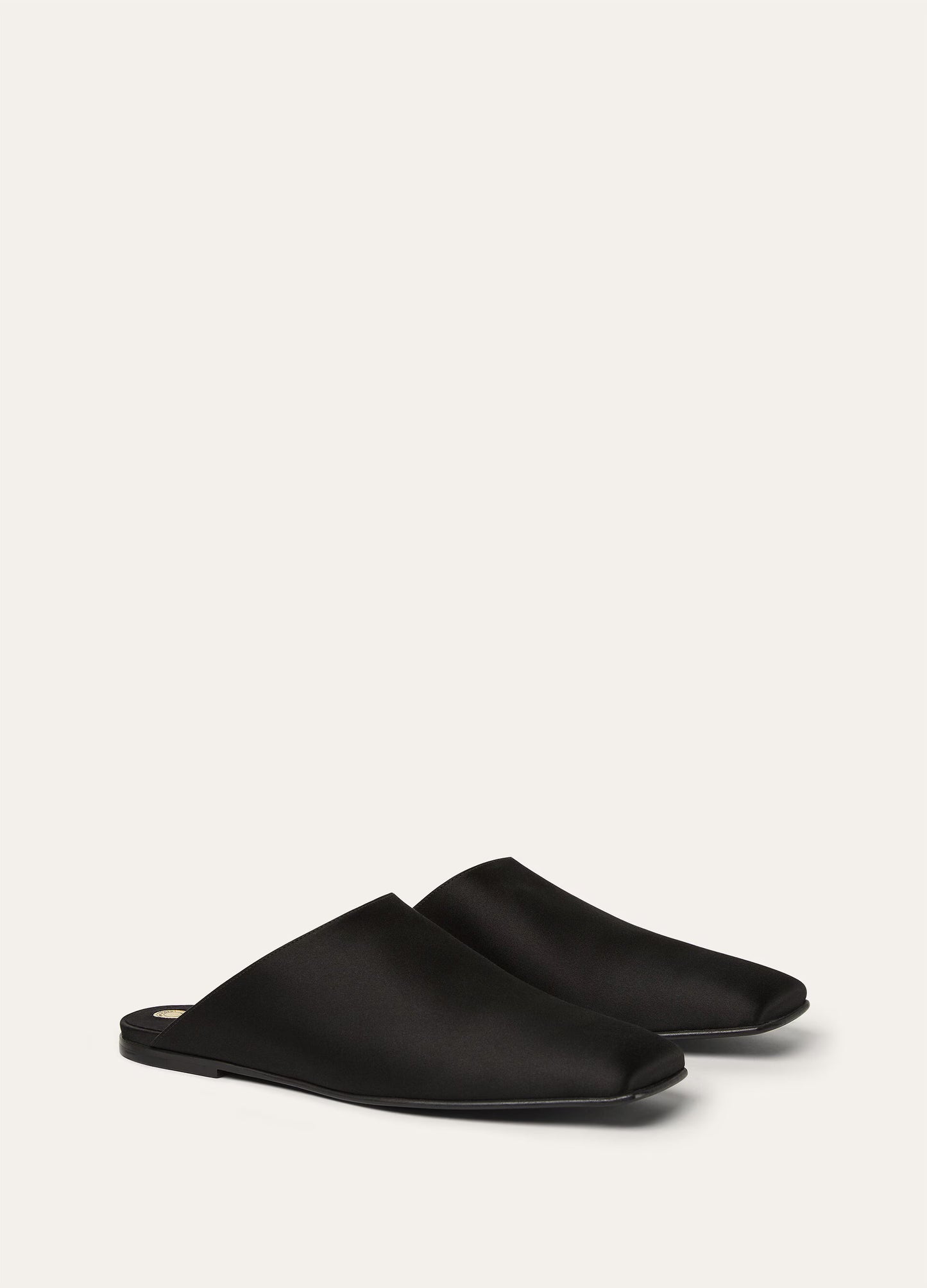 Alba Flat Mule Viscose, Silk