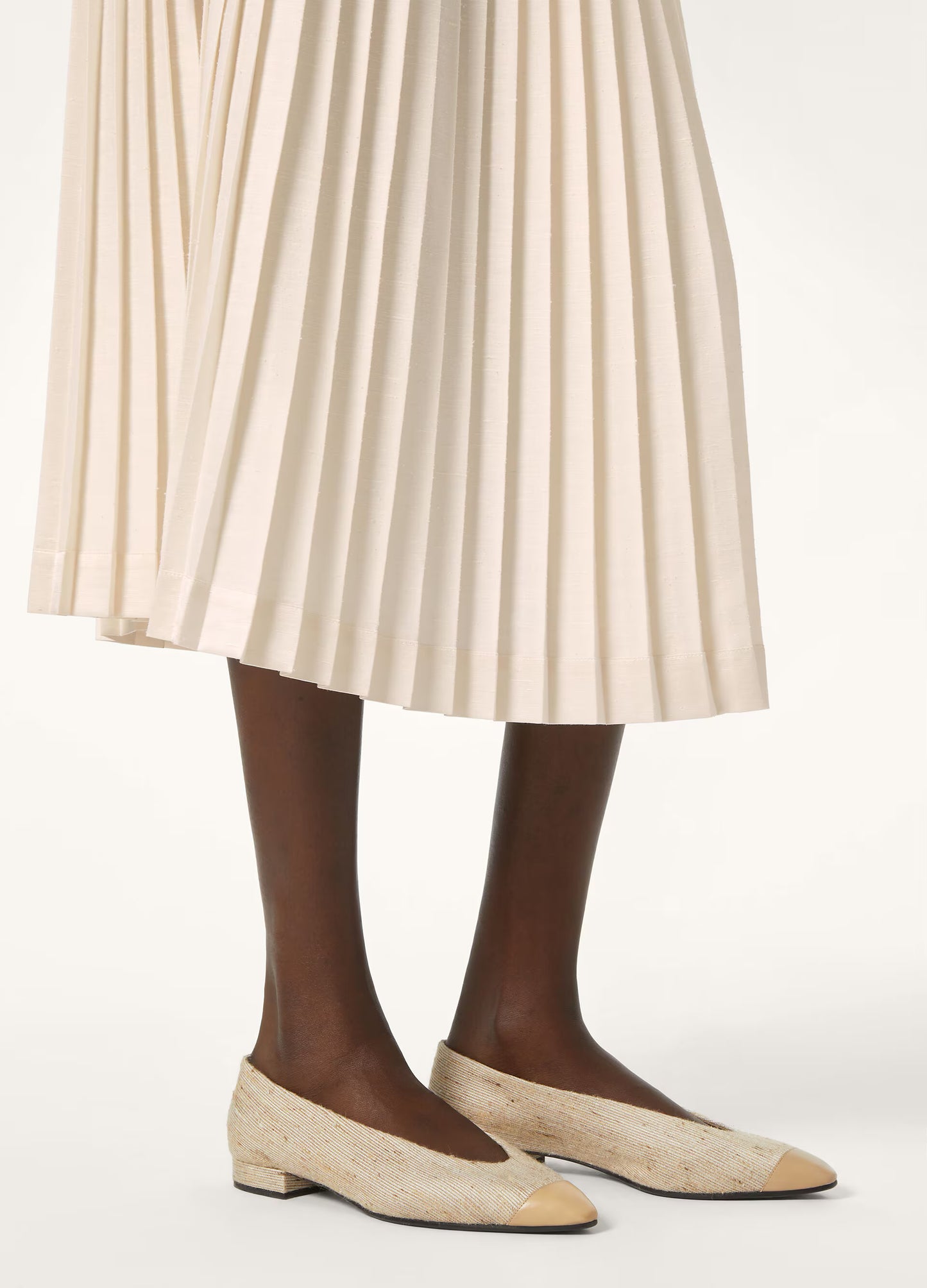 Rebecca Ballet Flat Viscose, Silk