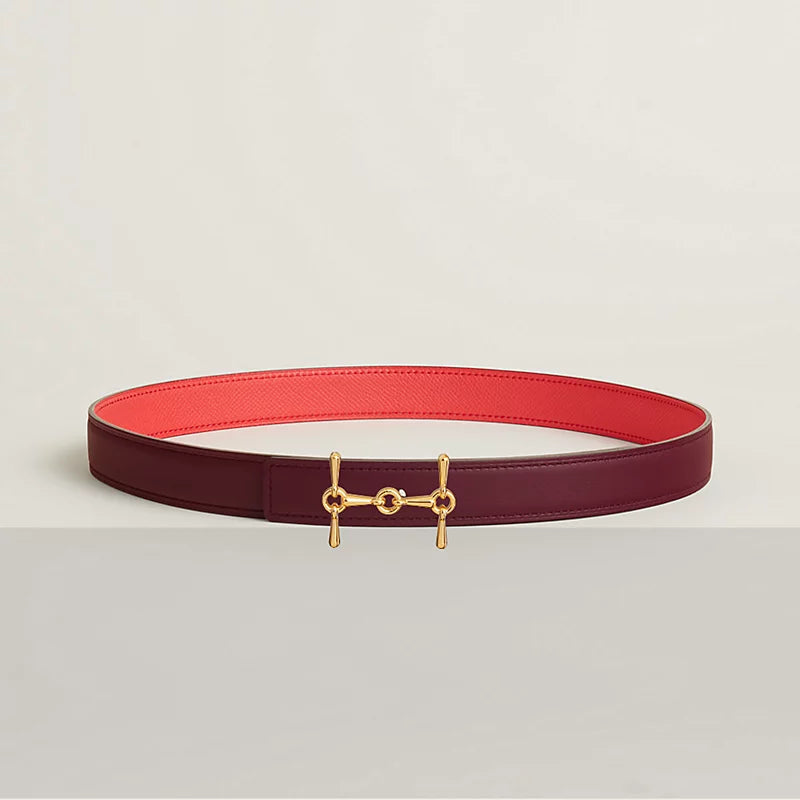 H Equestre Belt Buckle & Hermès Sur Mer Reversible Leather Strap 24 MM