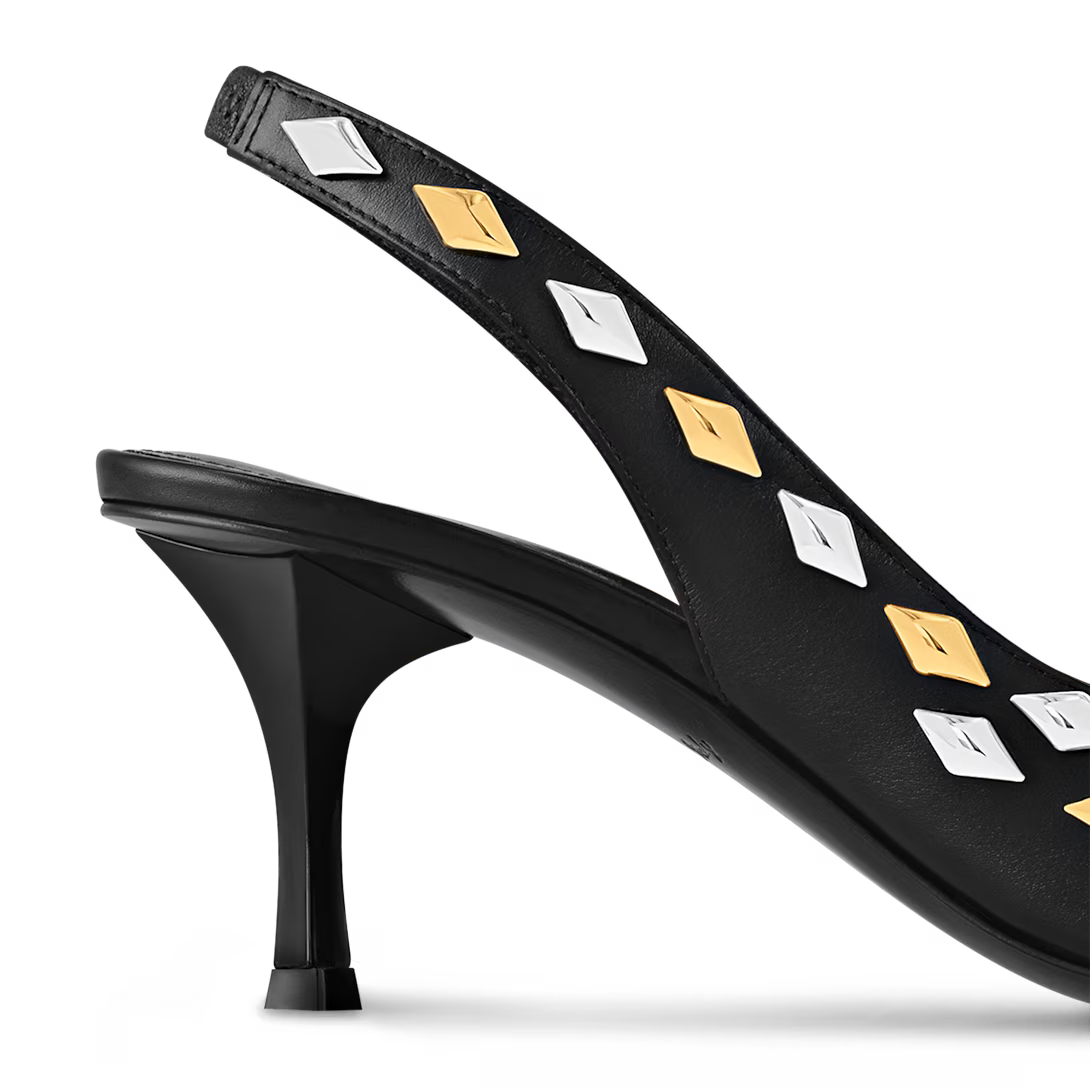 Gold Rush Slingback Pump