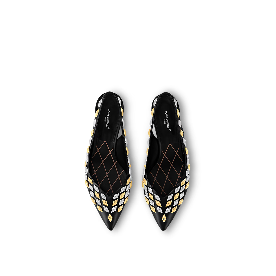 Gold Rush Slingback Pump